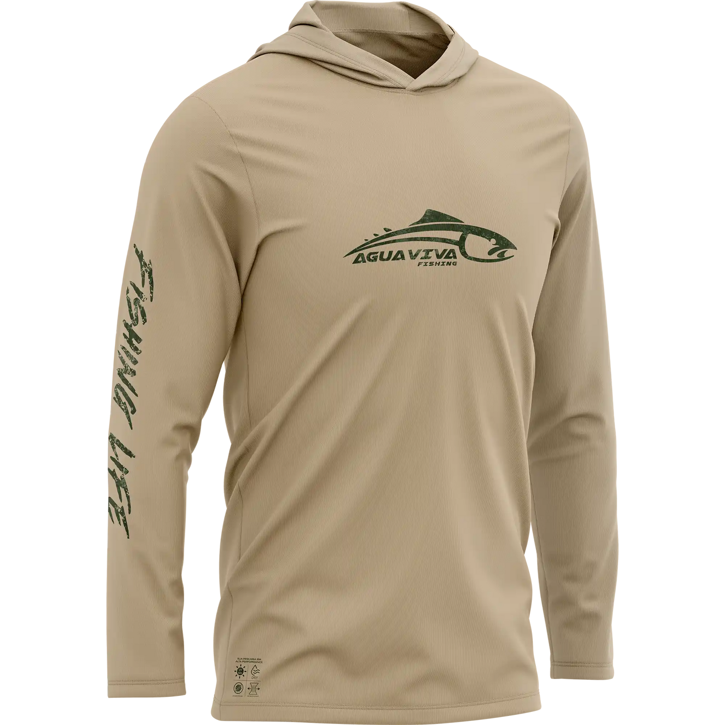 CAMISA DE CAPUZ PRÓ ANGLER POLIAMIDA