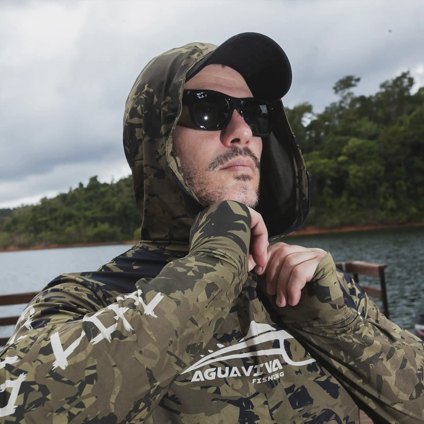 CAMISA DE CAPUZ LAKE PATROL PERFORMANCE