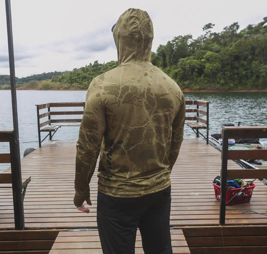 CAMISA DE CAPUZ LAKE PATROL LIGHT