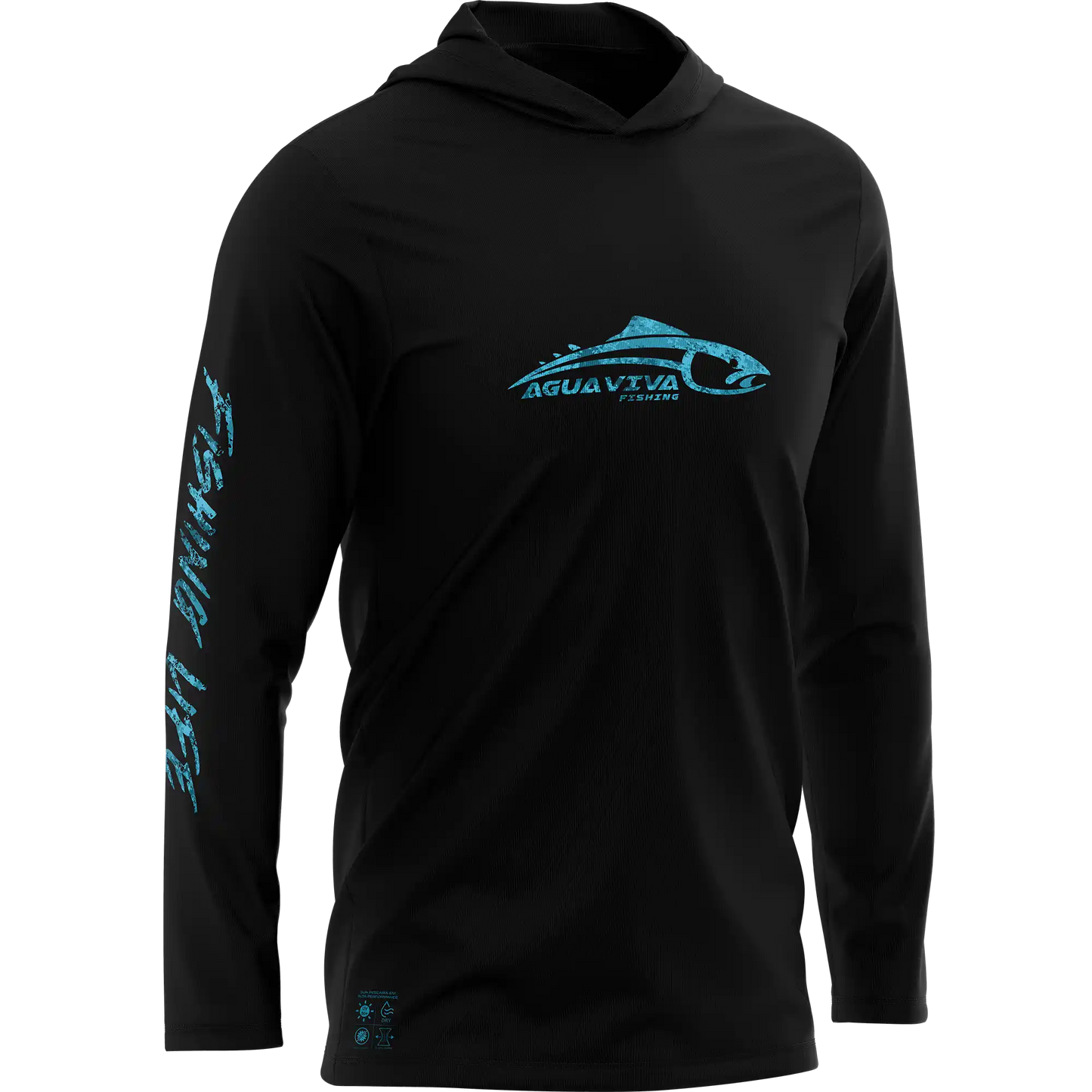 CAMISA DE CAPUZ PRÓ ANGLER POLIAMIDA