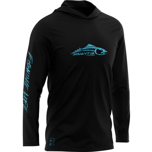 CAMISA DE CAPUZ PRÓ ANGLER POLIAMIDA