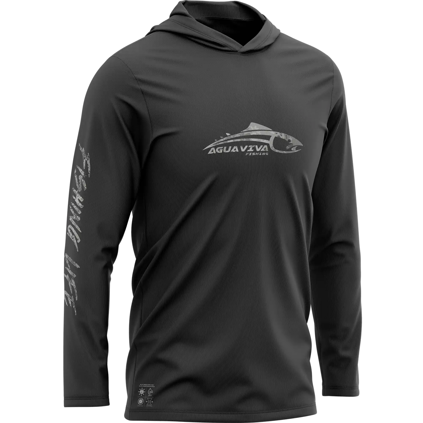 CAMISA DE CAPUZ PRÓ ANGLER POLIAMIDA