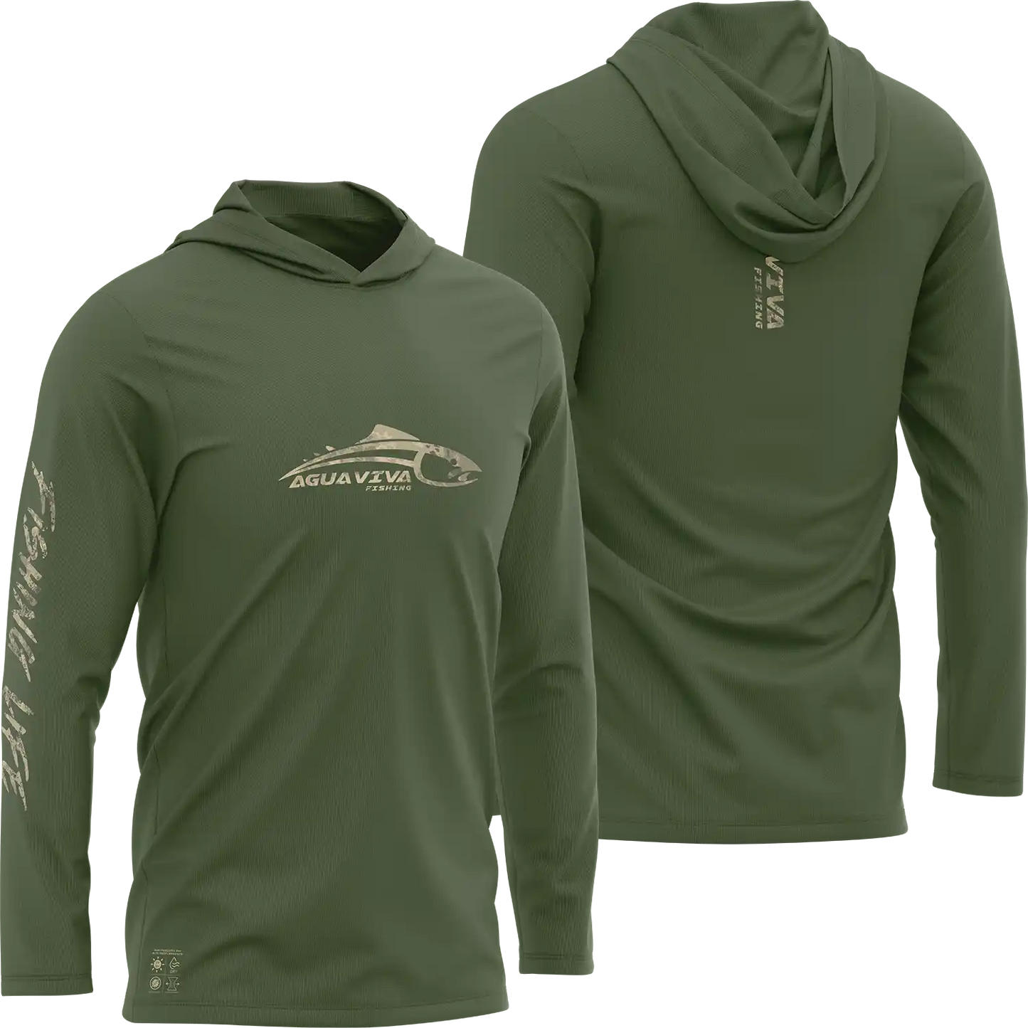 CAMISA DE CAPUZ PRÓ ANGLER POLIAMIDA