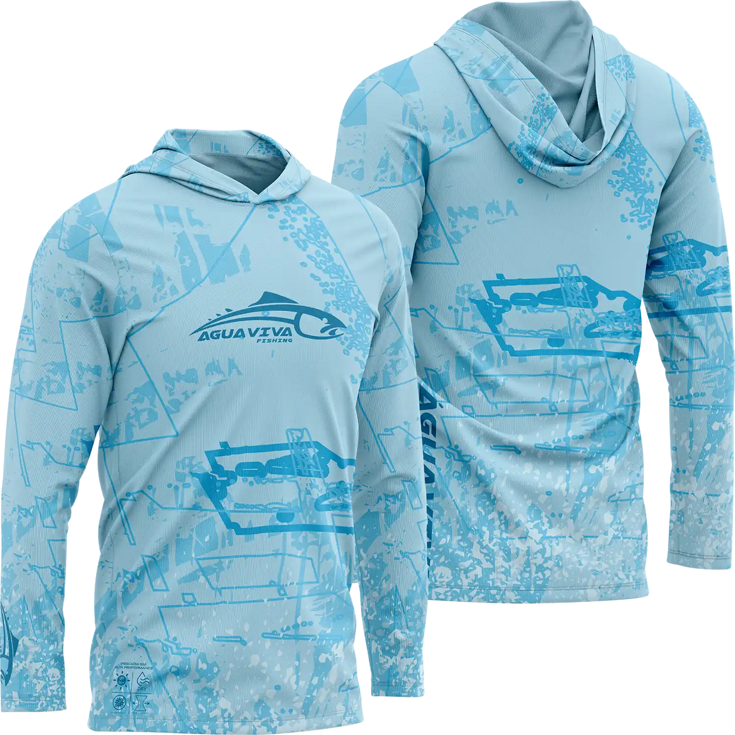 CAMISA DE CAPUZ LAKE PATROL LIGHT