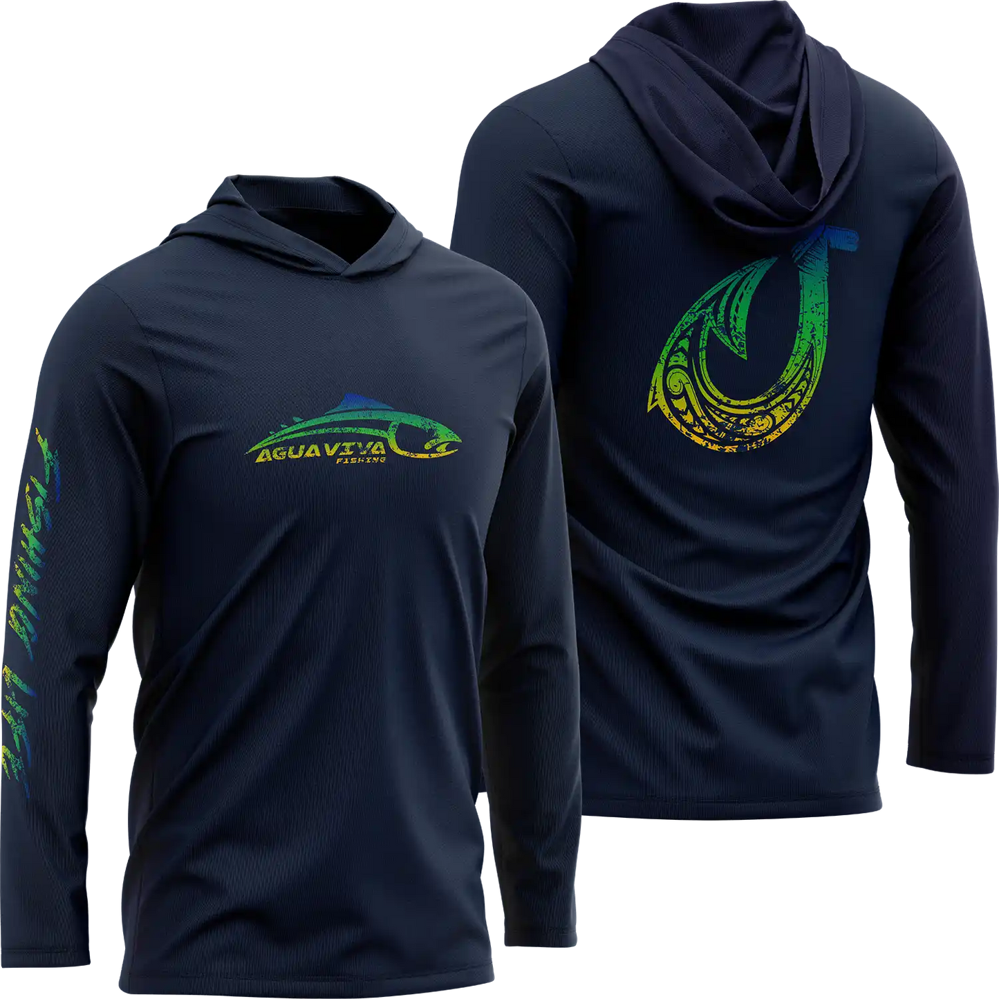 CAMISA DE CAPUZ PRÓ ANGLER POLIAMIDA ANZOL MAORI