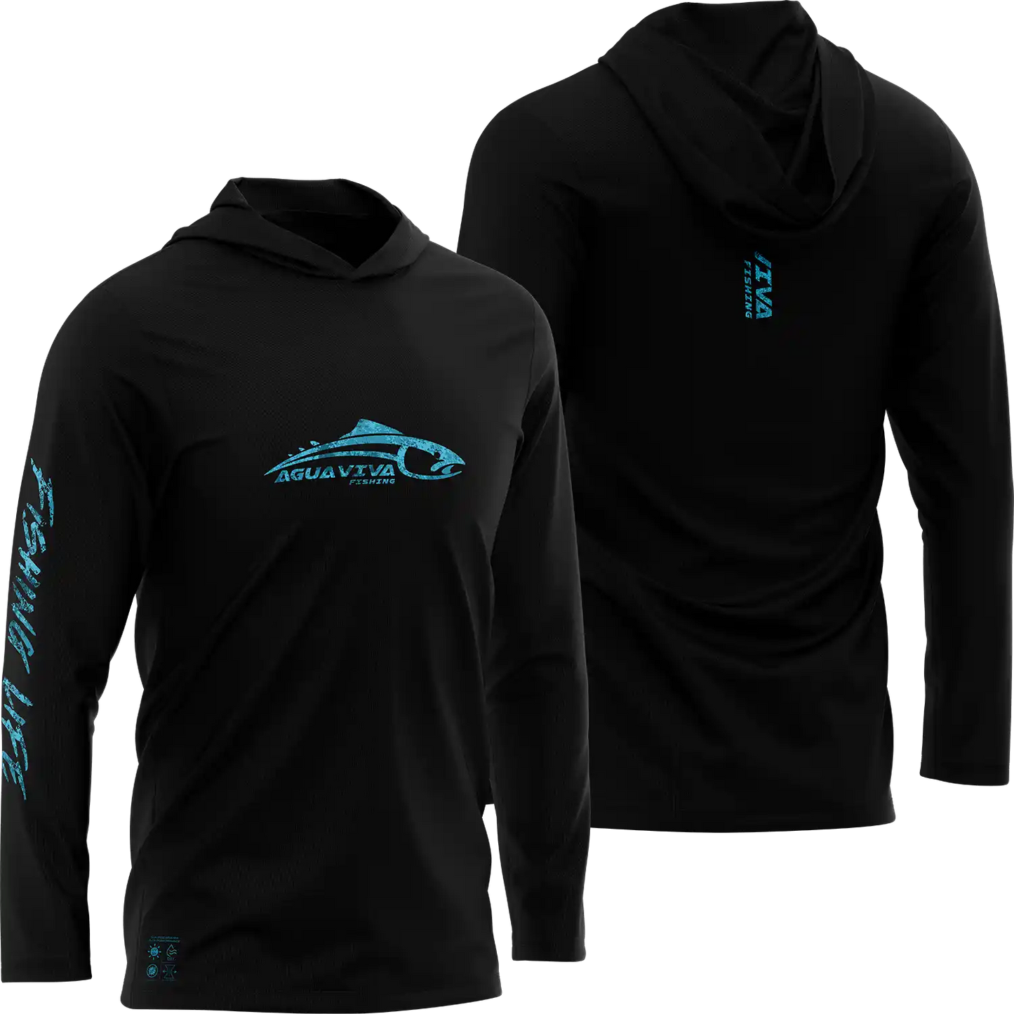 CAMISA DE CAPUZ PRÓ ANGLER POLIAMIDA