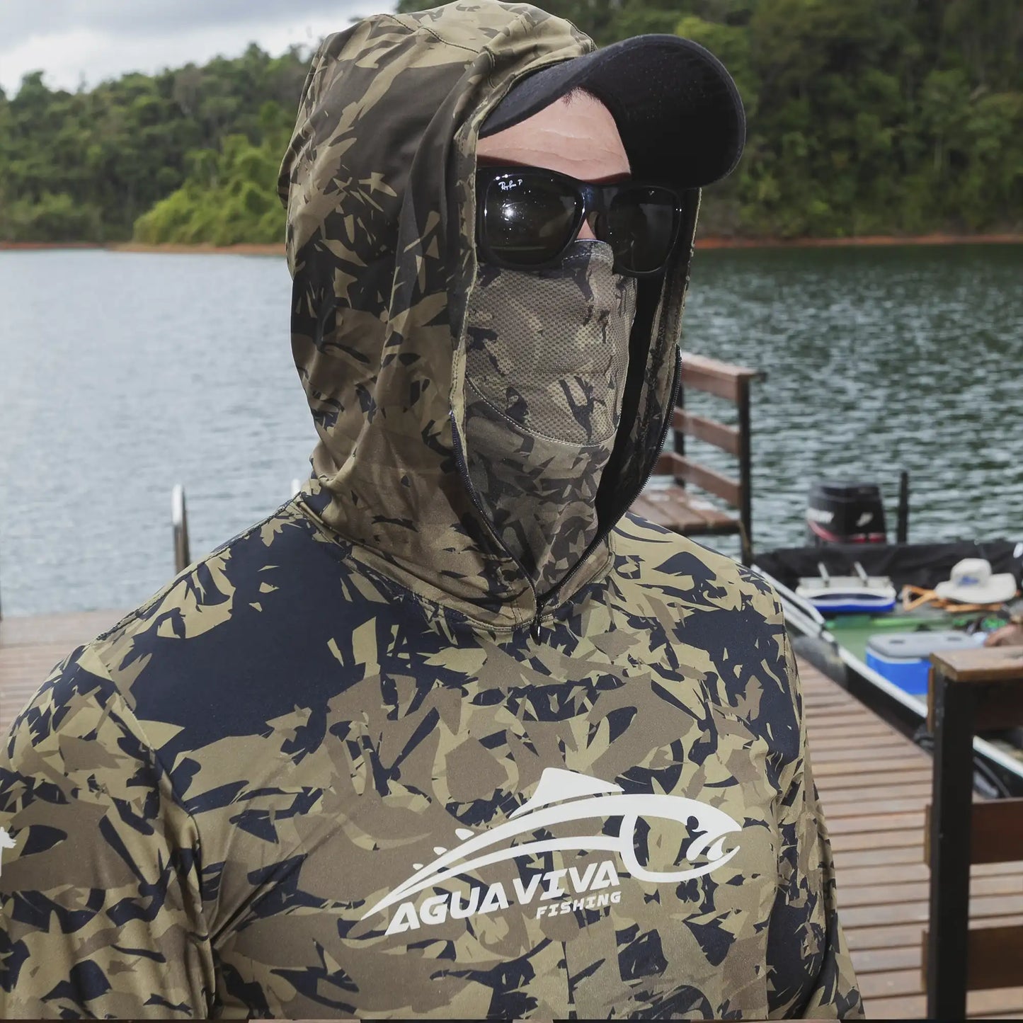 CAMISA DE CAPUZ LAKE PATROL PERFORMANCE