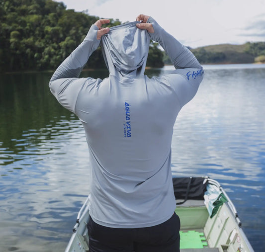 CAMISA DE CAPUZ PRÓ ANGLER POLIAMIDA