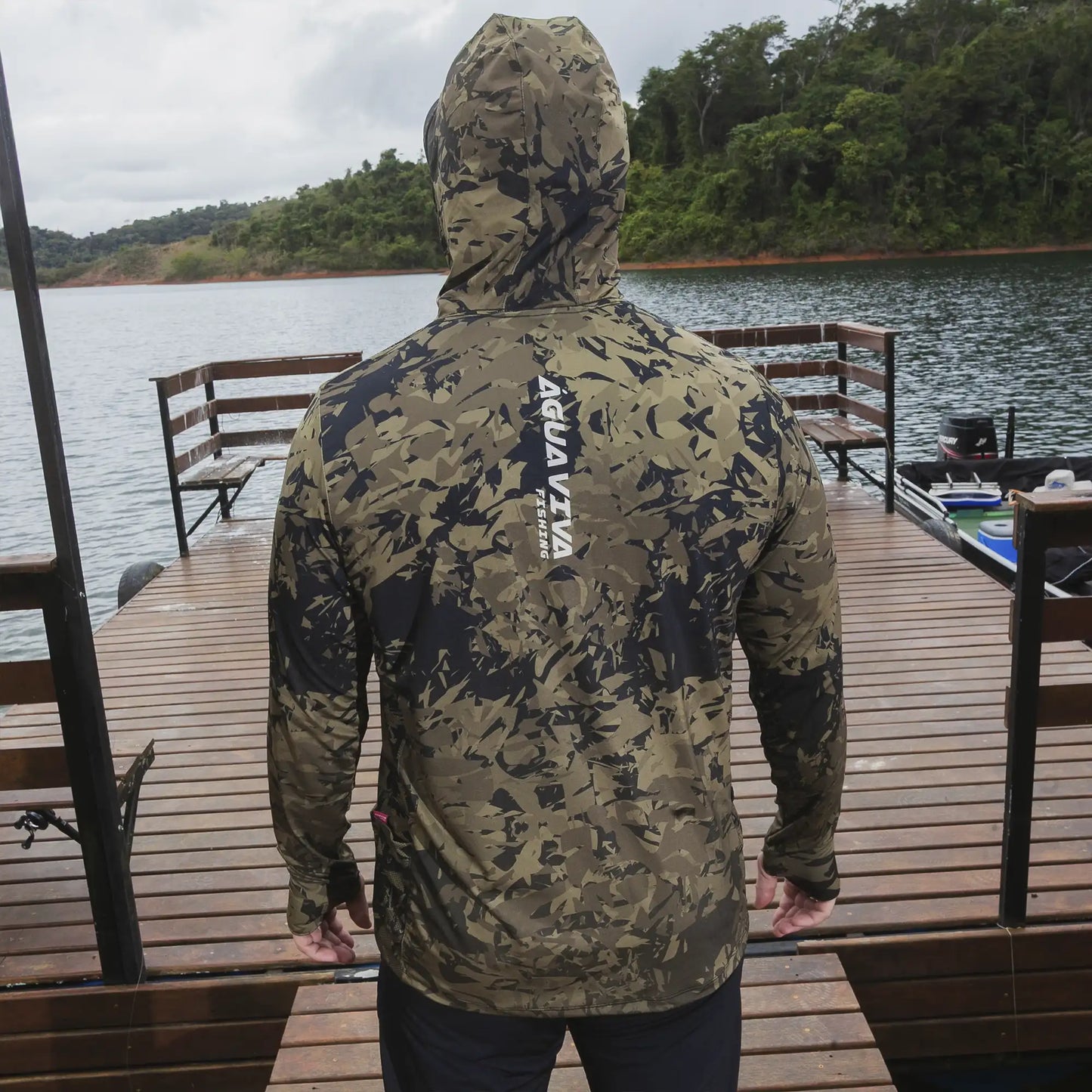 CAMISA DE CAPUZ LAKE PATROL PERFORMANCE
