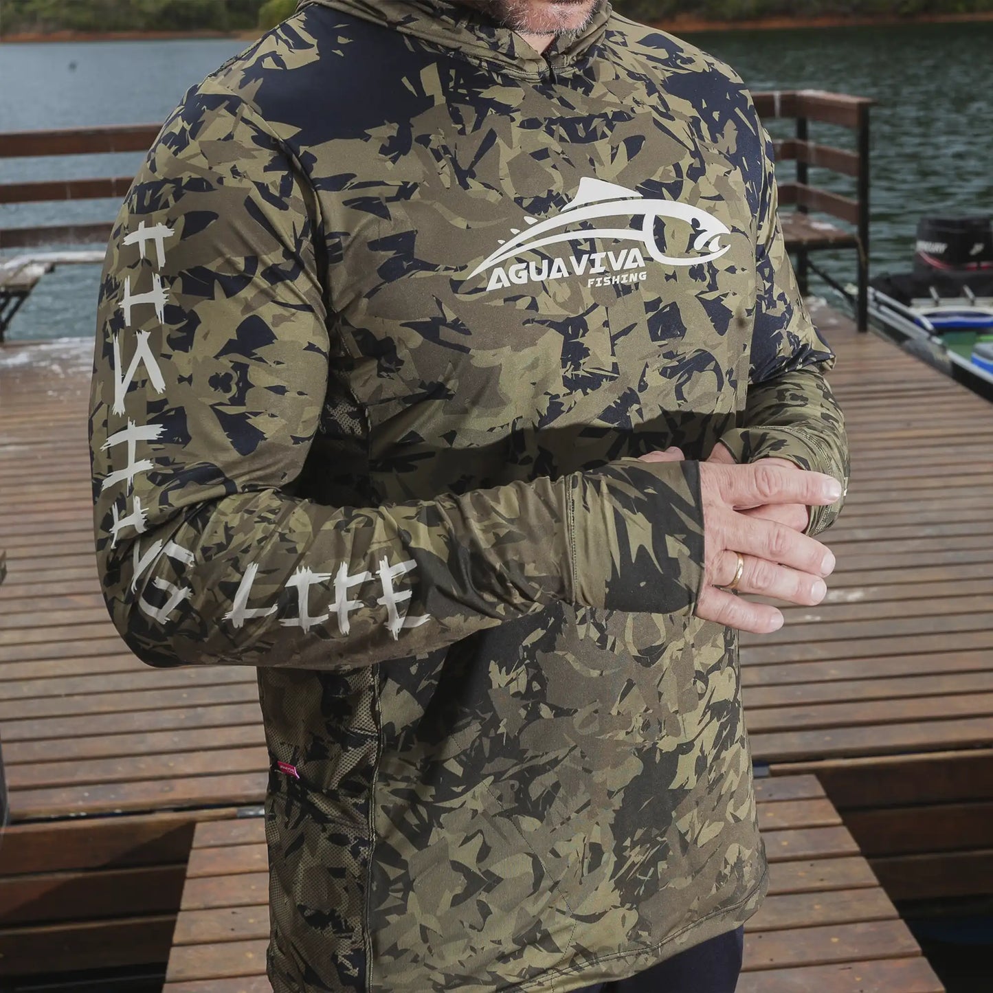 CAMISA DE CAPUZ LAKE PATROL PERFORMANCE