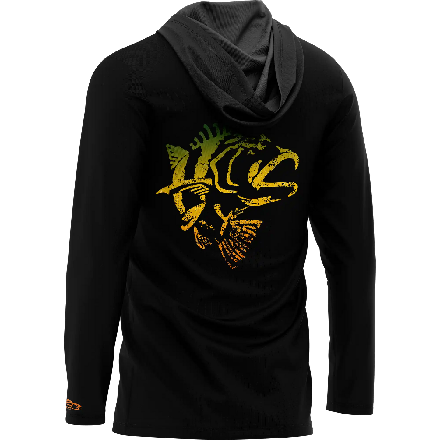 CAMISA DE CAPUZ PRÓ ANGLER POLIAMIDA AÇU