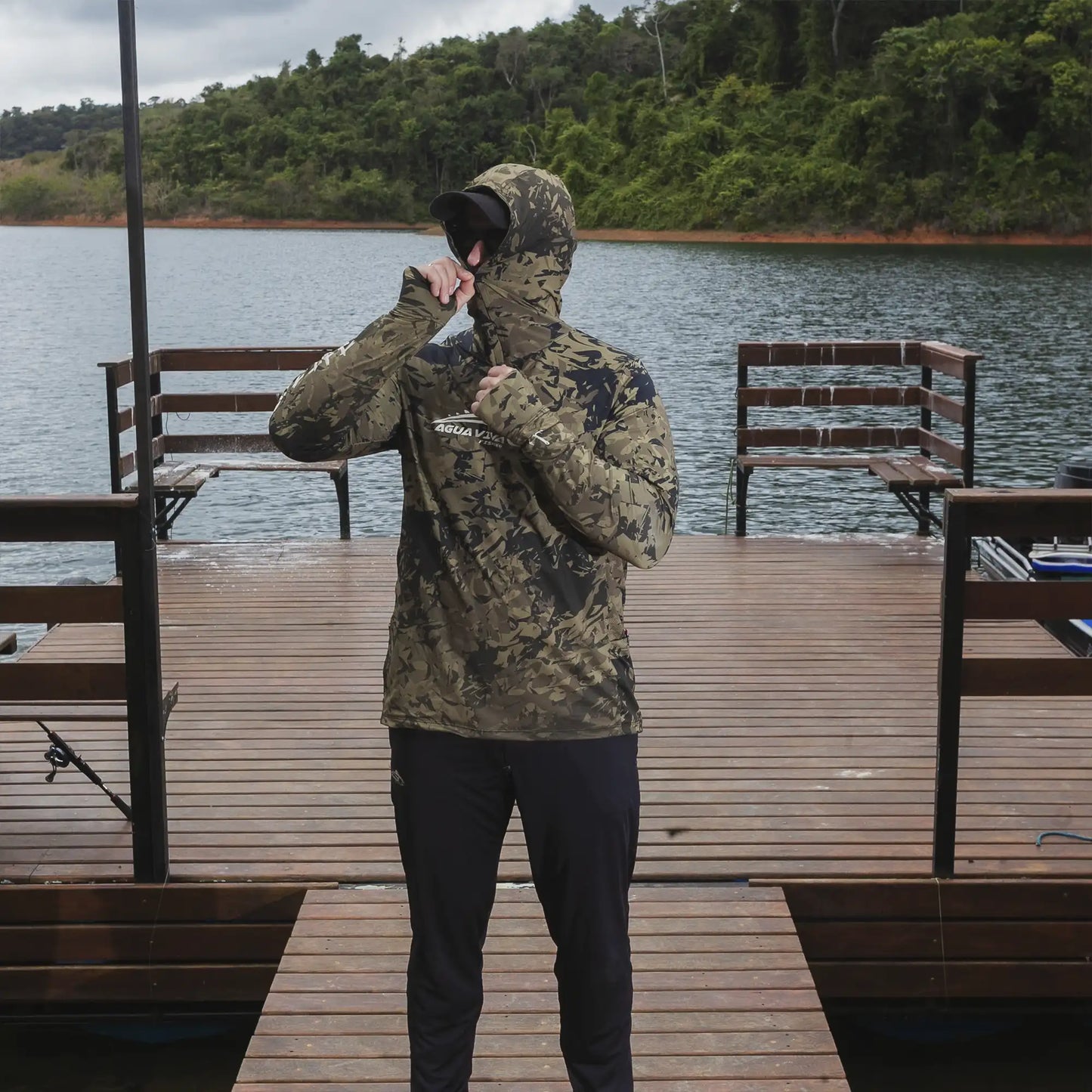 CAMISA DE CAPUZ LAKE PATROL PERFORMANCE