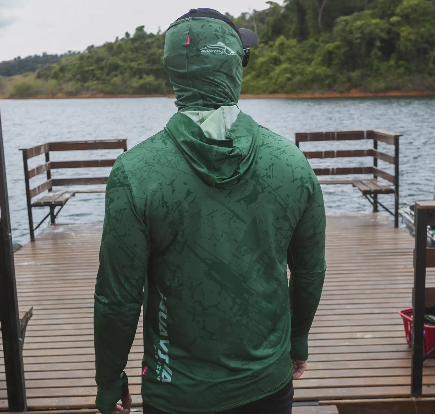 CAMISA DE CAPUZ LAKE PATROL LIGHT