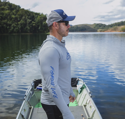 CAMISA DE CAPUZ PRÓ ANGLER POLIAMIDA