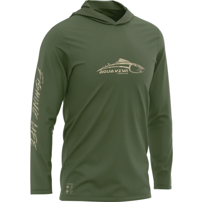CAMISA DE CAPUZ PRÓ ANGLER POLIAMIDA