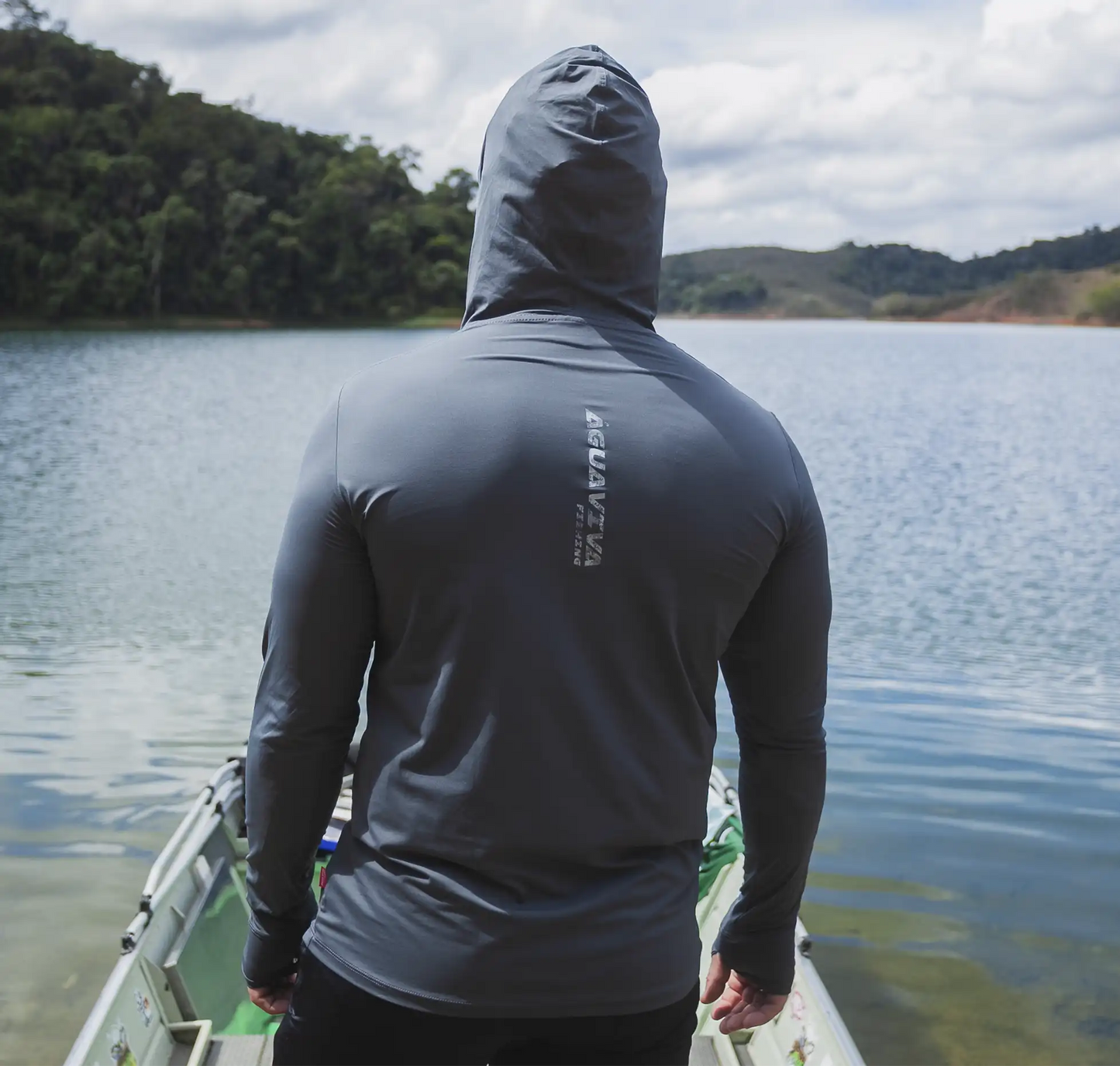 CAMISA DE CAPUZ PRÓ ANGLER POLIAMIDA