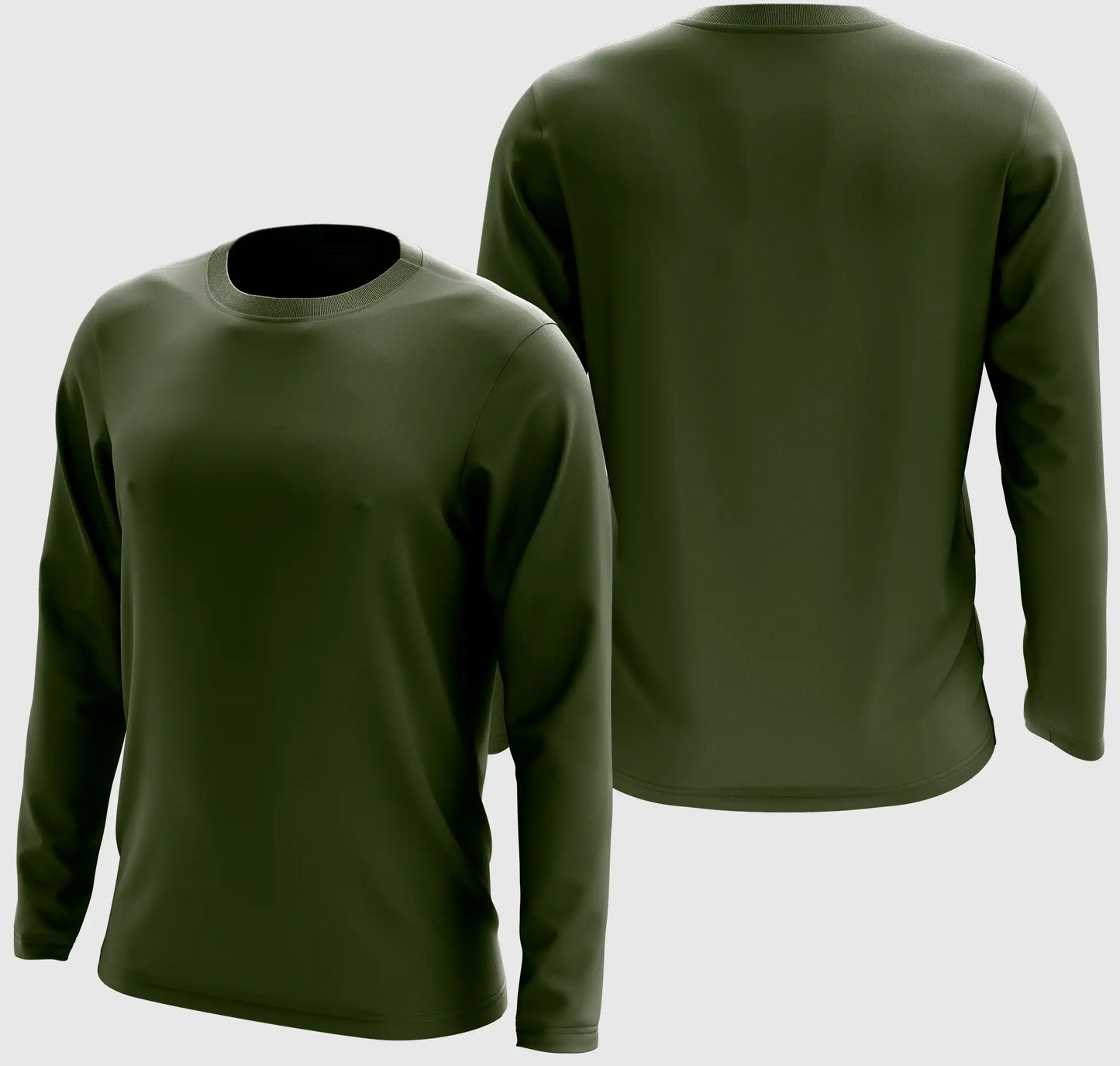 CAMISA DE PRAIA POLIAMIDA PREMIUM VERDE OLIVA