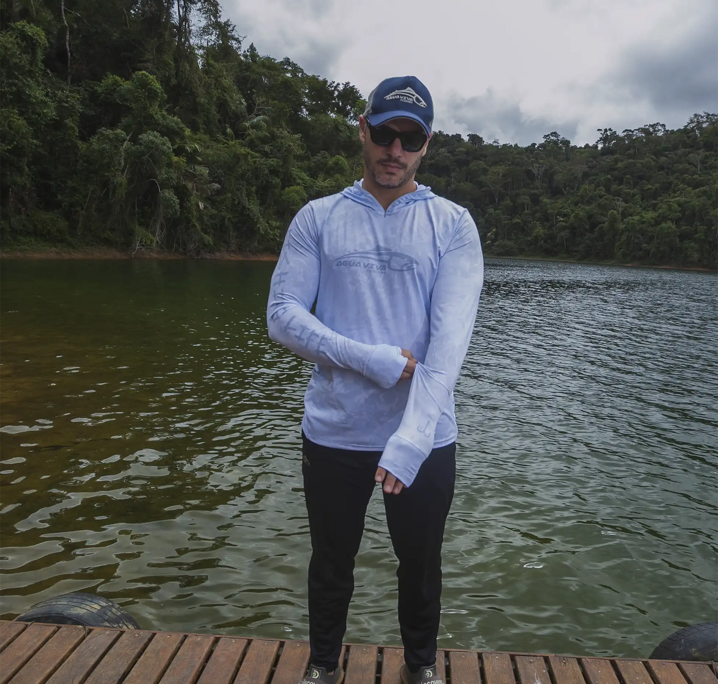 CAMISA DE CAPUZ LAKE PATROL PERFORMANCE