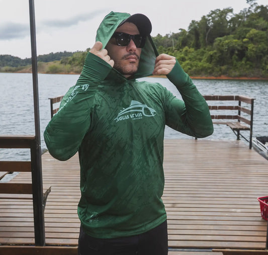 CAMISA DE CAPUZ LAKE PATROL LIGHT