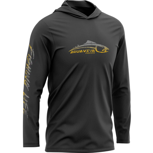 CAMISA DE CAPUZ PRÓ ANGLER POLIAMIDA ROBALO