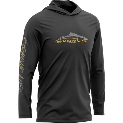 CAMISA DE CAPUZ PRÓ ANGLER POLIAMIDA ROBALO