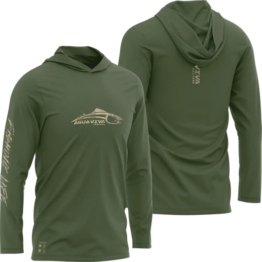 CAMISA DE CAPUZ PRÓ ANGLER POLIAMIDA