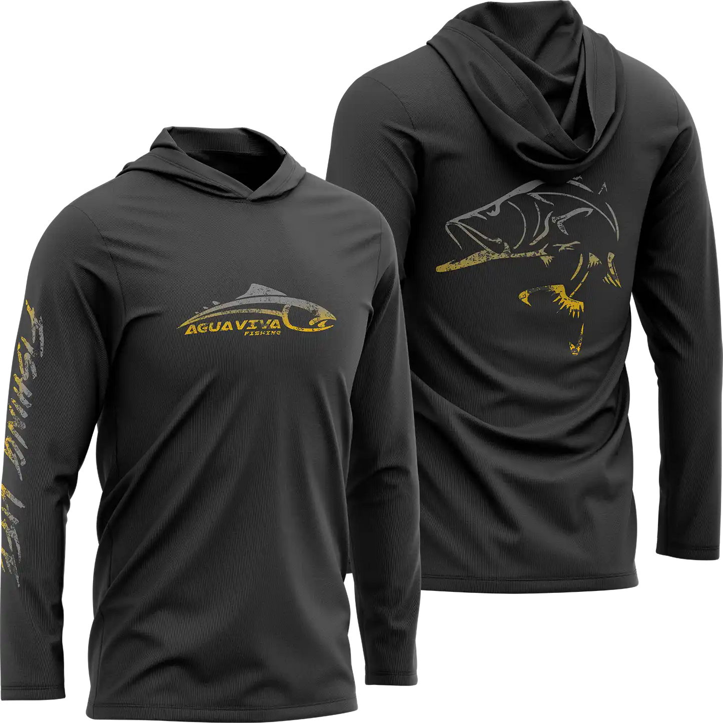 CAMISA DE CAPUZ PRÓ ANGLER POLIAMIDA ROBALO