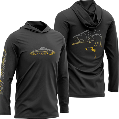 CAMISA DE CAPUZ PRÓ ANGLER POLIAMIDA ROBALO