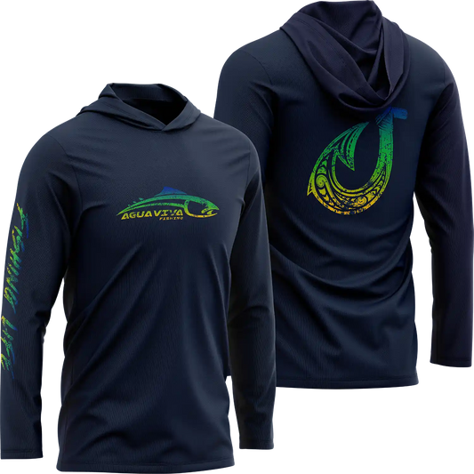 CAMISA DE CAPUZ PRÓ ANGLER POLIAMIDA ANZOL MAORI