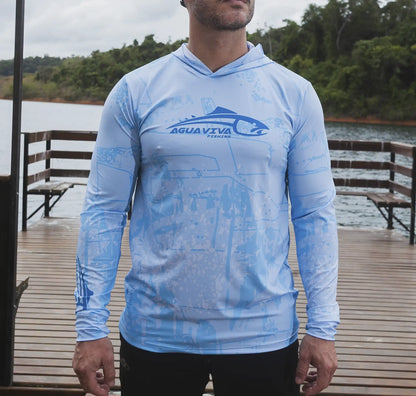 CAMISA DE CAPUZ LAKE PATROL LIGHT