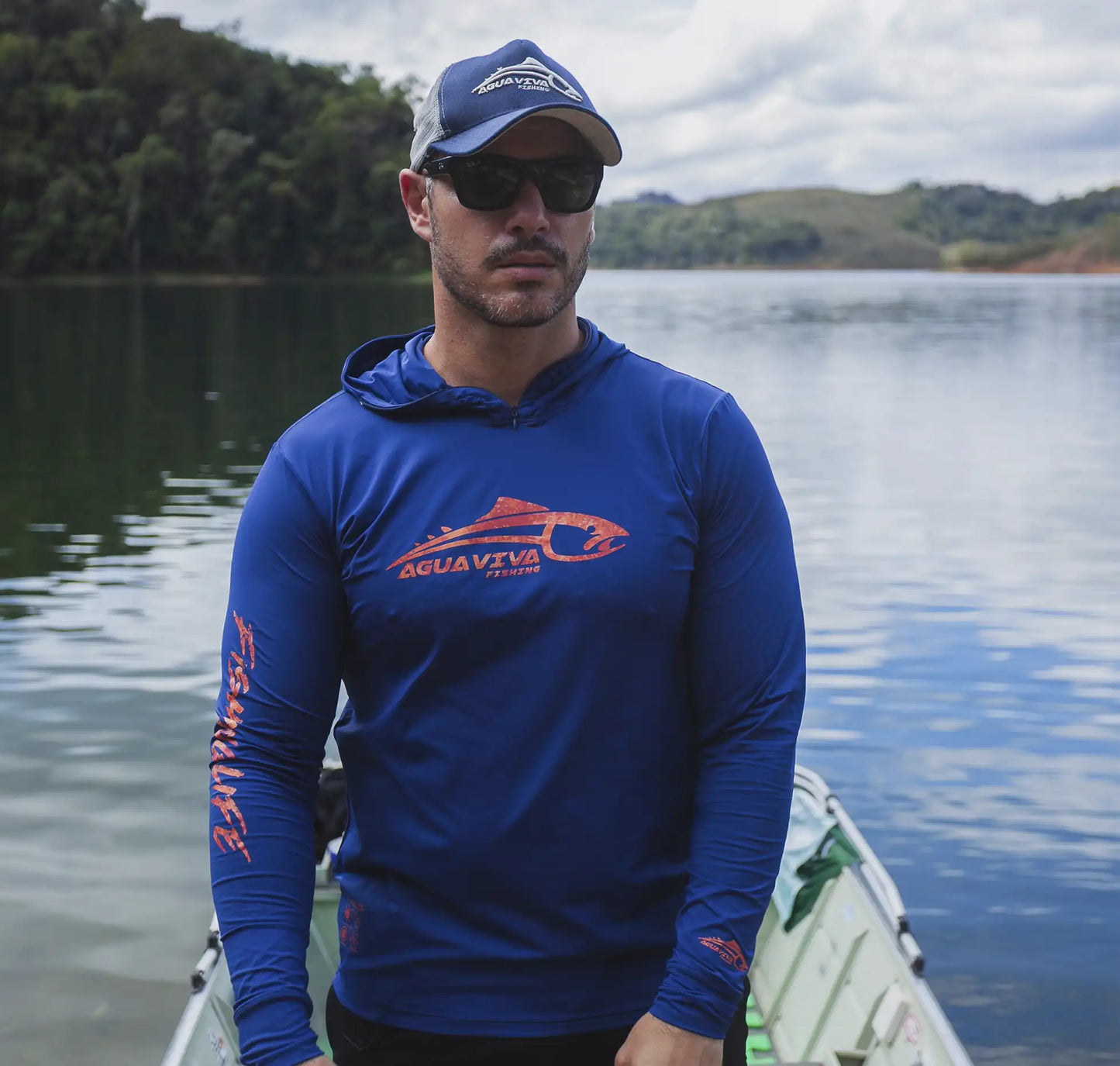 CAMISA DE CAPUZ PRÓ ANGLER POLIAMIDA