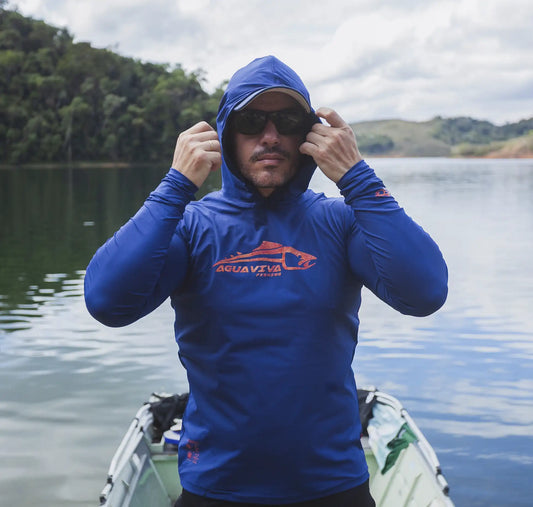 CAMISA DE CAPUZ PRÓ ANGLER POLIAMIDA