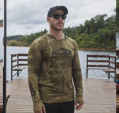 CAMISA DE CAPUZ LAKE PATROL LIGHT