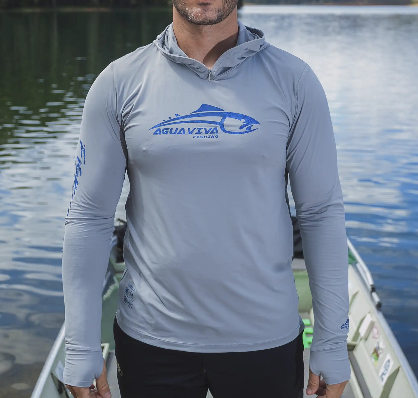 CAMISA DE CAPUZ PRÓ ANGLER POLIAMIDA