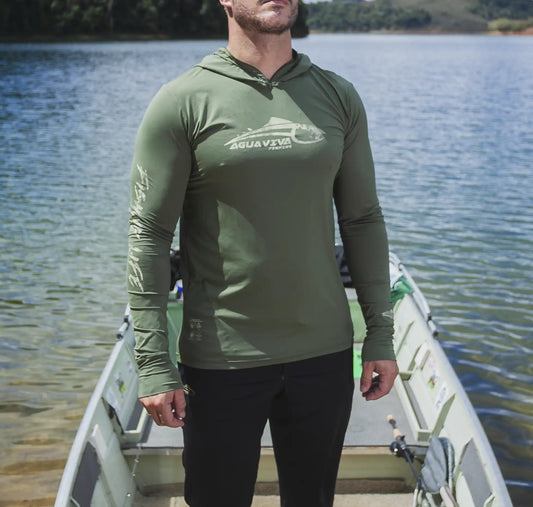 CAMISA DE CAPUZ PRÓ ANGLER POLIAMIDA