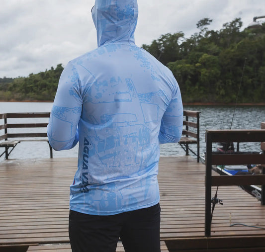 CAMISA DE CAPUZ LAKE PATROL LIGHT