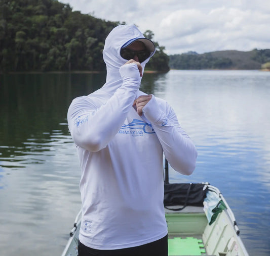 CAMISA DE CAPUZ PRÓ ANGLER POLIAMIDA