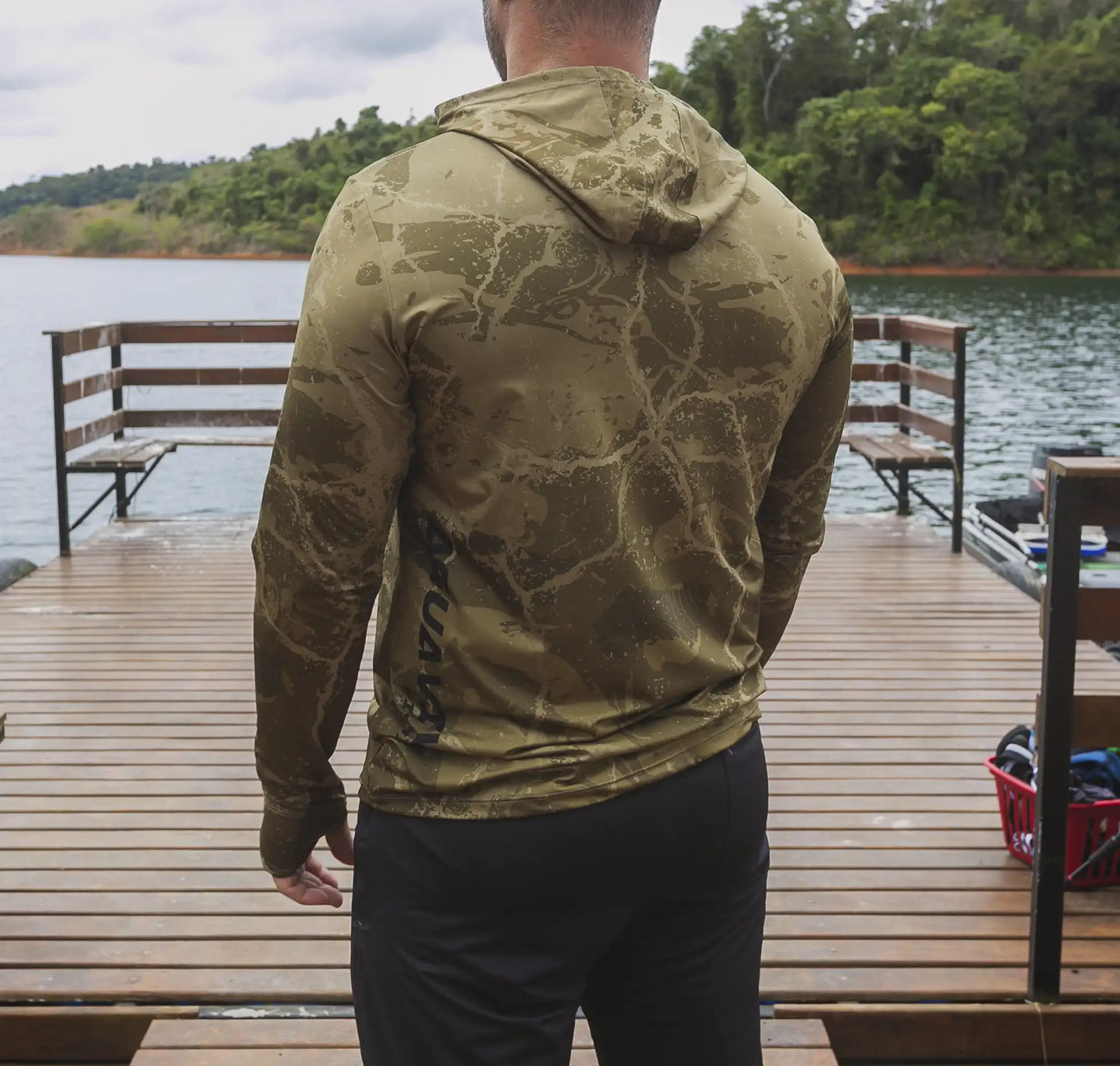 CAMISA DE CAPUZ LAKE PATROL LIGHT