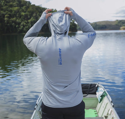 CAMISA DE CAPUZ PRÓ ANGLER POLIAMIDA
