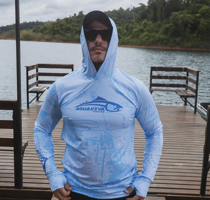 CAMISA DE CAPUZ LAKE PATROL LIGHT