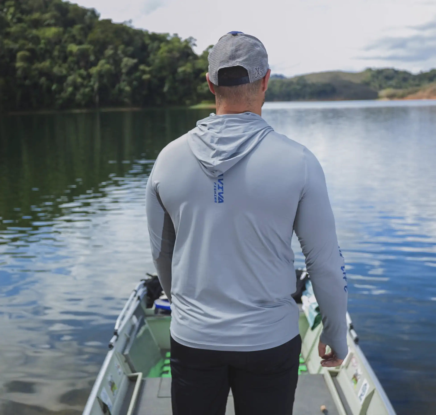 CAMISA DE CAPUZ PRÓ ANGLER POLIAMIDA