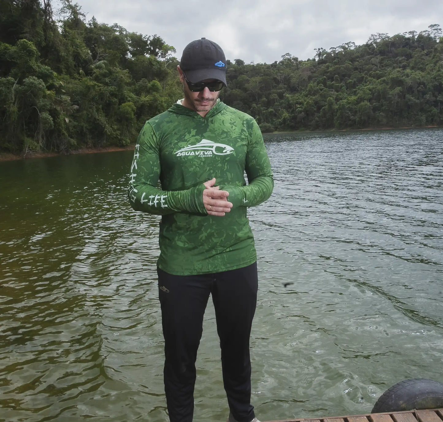 CAMISA DE CAPUZ LAKE PATROL PERFORMANCE