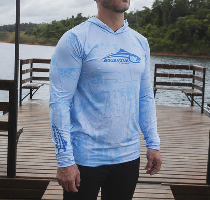 CAMISA DE CAPUZ LAKE PATROL LIGHT