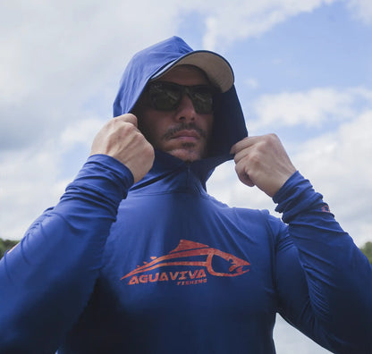 CAMISA DE CAPUZ PRÓ ANGLER POLIAMIDA