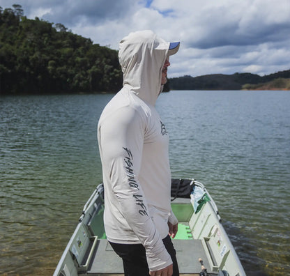CAMISA DE CAPUZ PRÓ ANGLER POLIAMIDA