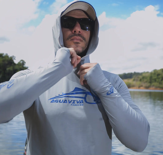 CAMISA DE CAPUZ PRÓ ANGLER POLIAMIDA