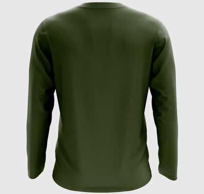 CAMISA DE PRAIA POLIAMIDA PREMIUM VERDE OLIVA
