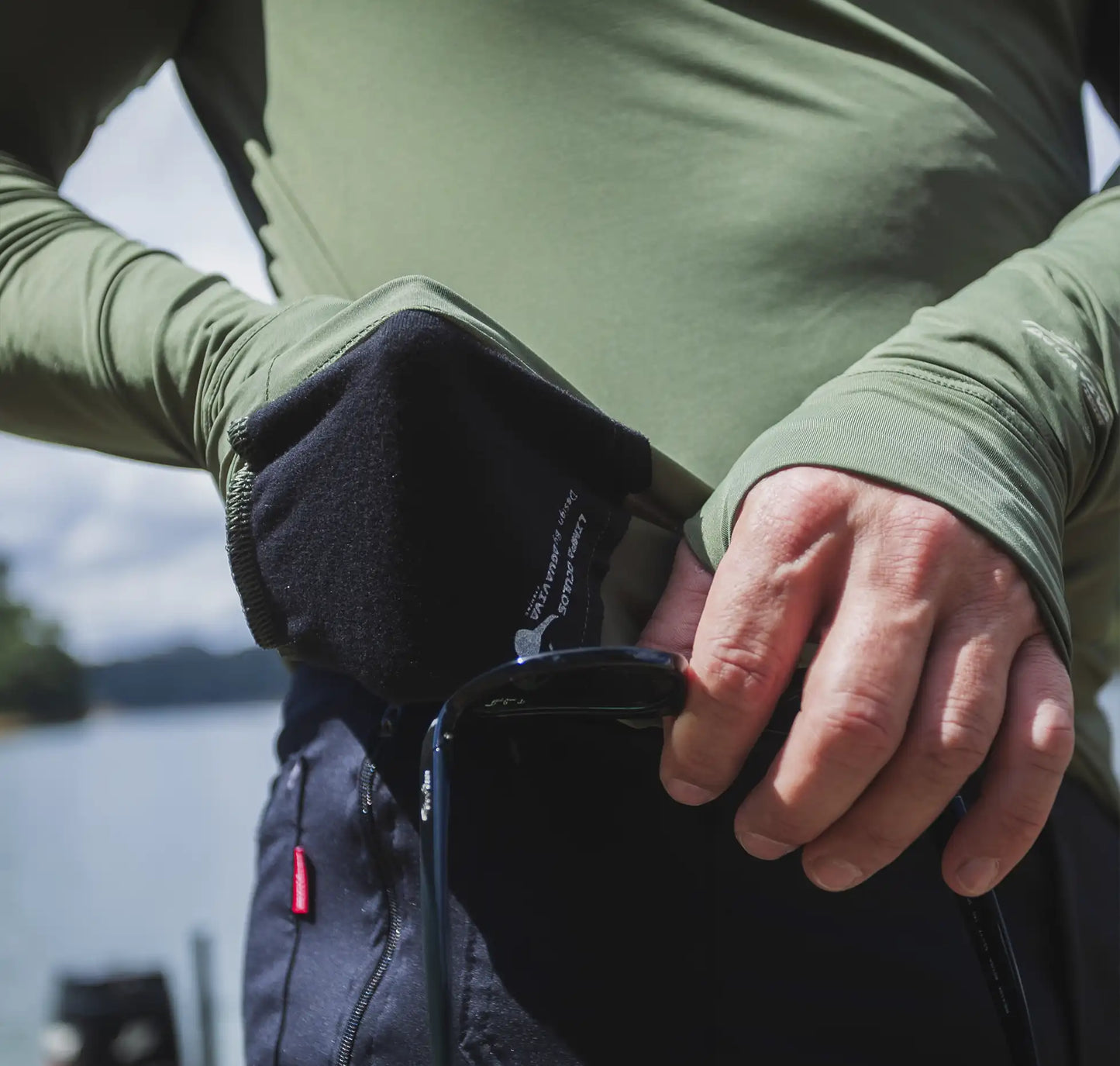 CAMISA DE CAPUZ PRÓ ANGLER POLIAMIDA