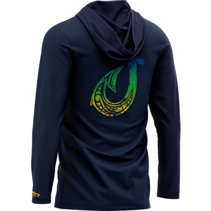 CAMISA DE CAPUZ PRÓ ANGLER POLIAMIDA ANZOL MAORI