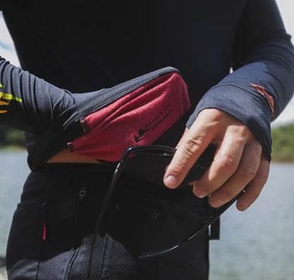 CAMISA DE CAPUZ PRÓ ANGLER POLIAMIDA AÇU